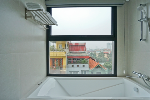 Bright and modern 1 bedroom apartment 604 HH12 for rent in Ba Dinh, Hanoi