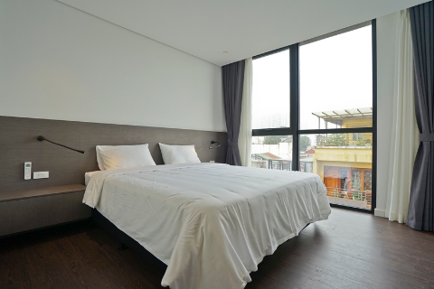 Bright and modern 1 bedroom apartment 604 HH12 for rent in Ba Dinh, Hanoi