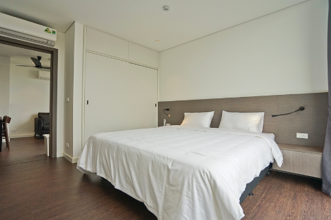 Pleasant 01 bedroom apartment 504 HH12 for rent in Ba Dinh