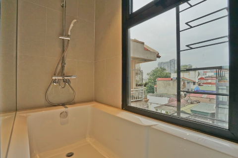 Wide 01 bedroom apartment 501 HH12 for rent in Buoi street, Ba Dinh