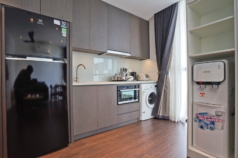 Brand New 1 Bedroom Apartment 403 HH12 with Natural light for rent in Ba Dinh District.