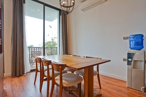 Modern design 3 bedroom apartment with good quality furniture for rent in Xom Chua, Tay Ho