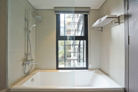 Bright and New 1 bedroom Apartment 401 HH12 For Rent - Ba Dinh District, Hanoi