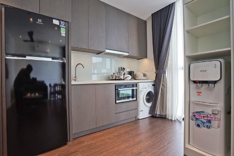 Delicatedly designed 01 bedroom apartment 303 HH12 for rent in Ba Dinh