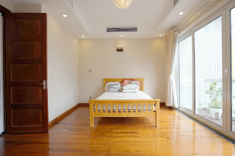 Charming 4 bedroom house with swimming pool and courtyard for rent in Tay Ho