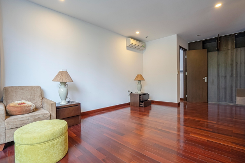 Stylish 4 bedroom apartment with a spacious balcony for rent in Tay Ho