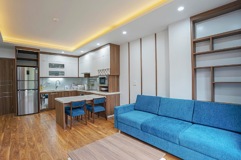 Fully furnished 2 bedroom apartment on the main road for rent in Tay Ho