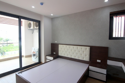 Bright and pretty 1 bedroom apartment with balcony for rent in Tay Ho, Hanoi