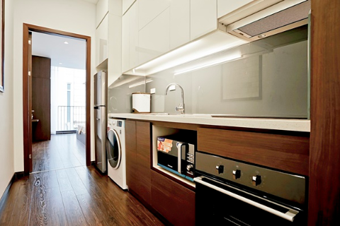 Beautiful & bright 1 bedroom apartment for rent in Ho Ba Mau, Hanoi