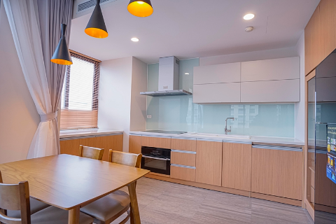 Spacious and beautiful 1 bedroom apartment for rent in Tay Ho, Hanoi