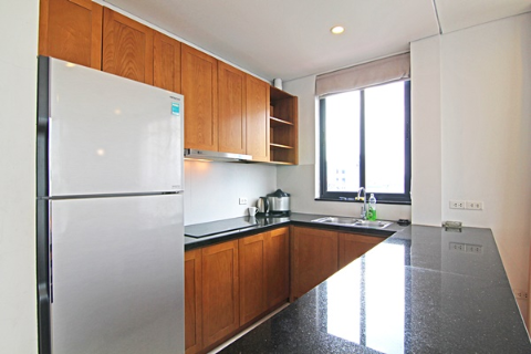 Beautiful duplex lake view 3 bedroom apartment to rent on Ho Ba Mau, Hanoi