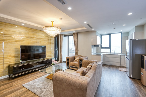 Modern 2 bedroom serviced apartment for rent in HDI tower Le Dai Hanh, Hai Ba Trung, Hanoi