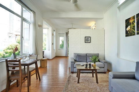 Truc Bach One Bedroom Apartment With Balcony For Rent, Ba Dinh, Ha Noi