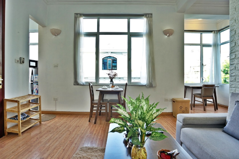 Truc Bach One Bedroom Apartment With Balcony For Rent, Ba Dinh, Ha Noi