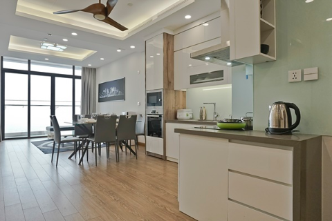 Charming 03 Bedroom Apartment For Rent In Sun Grand City Thuy Khue