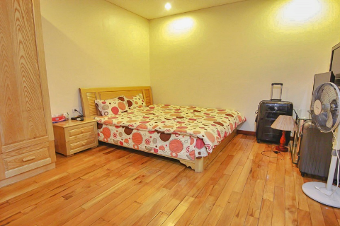 Cozy 2 bedroom apartment with bright windows for rent in Kim Ma, Ba Dinh