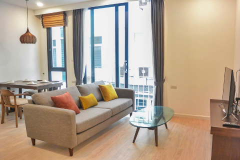 Bright 1 bedroom apartment for rent in Kim Ma Ba Dinh