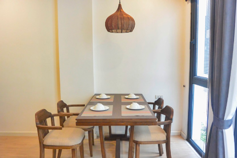 Bright 1 bedroom apartment for rent in Kim Ma Ba Dinh