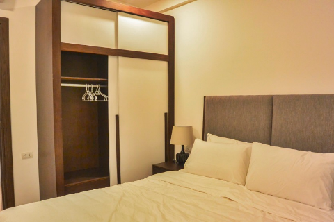 Bright 1 bedroom apartment for rent in Kim Ma Ba Dinh