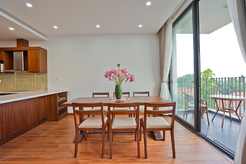 Brand new and modern 2 bedroom apartment for rent in Xuan Dieu, Tay Ho