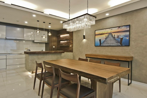 High Quality 02 Bedroom Apartment For Rent In Hanoi Aqua Central, 44 Yen Phu.