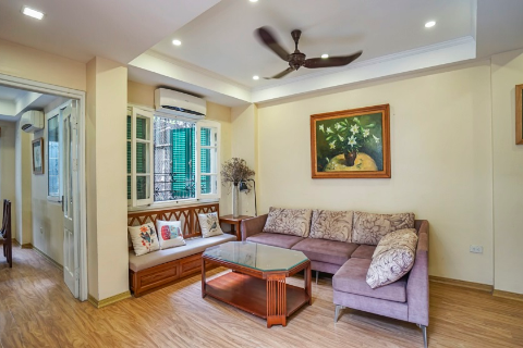 Duplex 3 bedroom apartment for rent in Ba Dinh, near Truc Bach lake