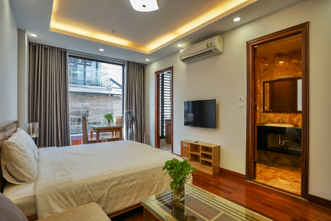 Japanese style studio for rent near Deawoo Hotel, Kim Ma, Ba Dinh