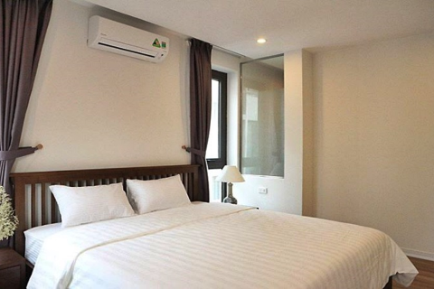 Beautiful apartment with 1 bedroom for rent in Kim Ma, Ba Dinh, Hanoi