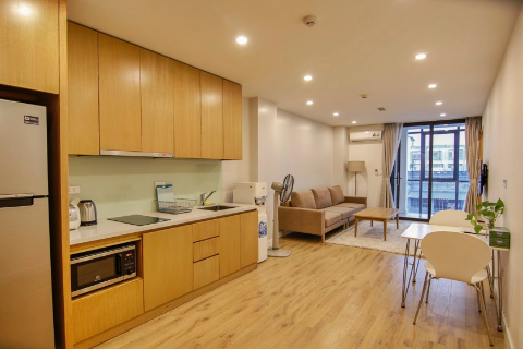Bright 2 bedroom apartment rental in Ba Dinh, close to Lotte Tower