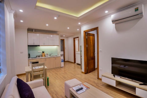 Good priced 1 bedroom apartment comes with full service in Ba Dinh