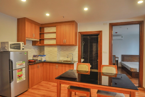 Nice apartment with 2 bedrooms for lease in Truc Bach area, Hanoi