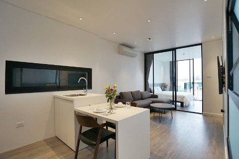 Brand new and lovely 1 bedroom apartment for rent in Tay Ho, Hanoi