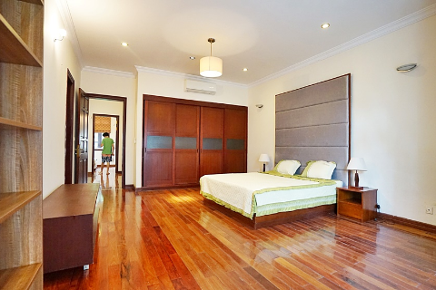 Elegant villa with 4 bedrooms for rent in Ciputra, Tay Ho District.