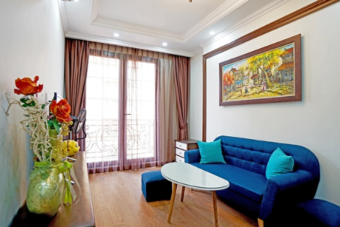 Luxurious 1 bedroom apartment for rent in Hoan Kiem District, Hanoi.