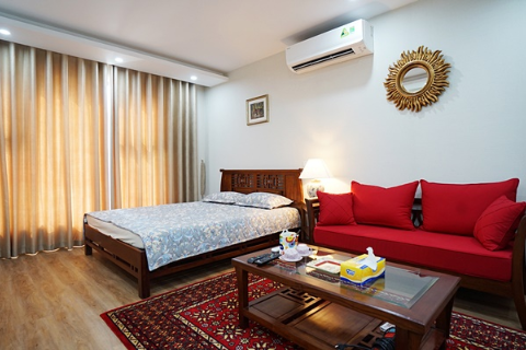 Brand new studio apartment for rent in D' Leroi Soleil, Hanoi