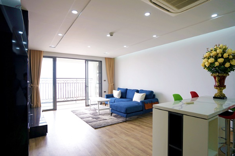 Lake view 3 bedroom apartment for rent in D' Le Roi Soleil, Tay Ho, Hanoi