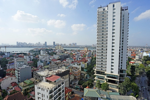 Spectacular serviced 3 bedroom apartment for rent in D’. Le Roi Soleil, Tay Ho, Hanoi