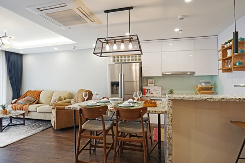 Brand new and fully furnished 2 bedroom apartment for rent in D’. Le Roi Soleil, Tay Ho, Hanoi