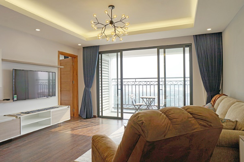 Brand new and fully furnished 2 bedroom apartment for rent in D’. Le Roi Soleil, Tay Ho, Hanoi