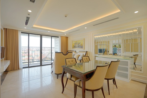 Luxurious 2 bedroom apartment for rent in D' Le Roi Soleil, Xuan Dieu, Tay Ho