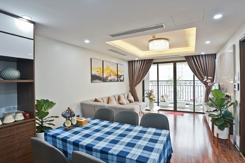 Lake view 3 bedroom apartment for rent in D' Le Roi Soleil ( Westlake), Hanoi