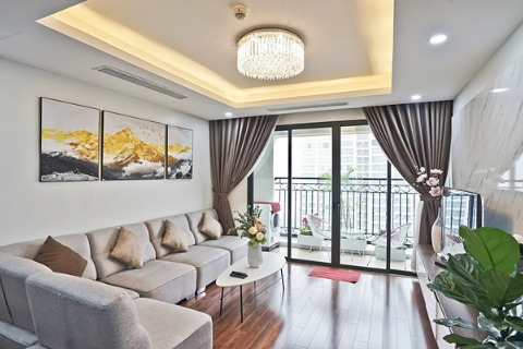 Lake view 3 bedroom apartment for rent in D' Le Roi Soleil ( Westlake), Hanoi