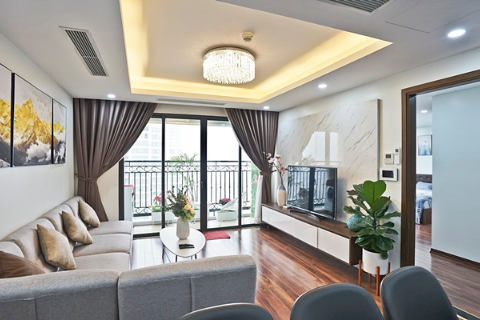 Lake view 3 bedroom apartment for rent in D' Le Roi Soleil ( Westlake), Hanoi