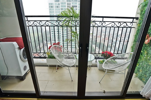 Lake view 3 bedroom apartment for rent in D' Le Roi Soleil ( Westlake), Hanoi