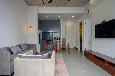 Bright 1 bedroom apartment with good quailty furniture for rent in Tay Ho