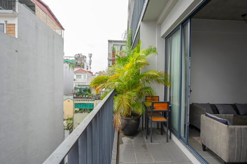 Bright 1 bedroom apartment with good quailty furniture for rent in Tay Ho