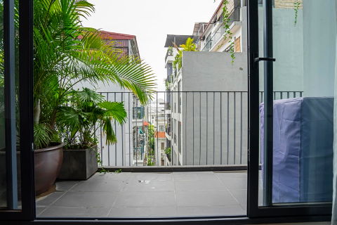 Fully furnished 1 bedroom apartment with a nice balcony for rent in Tay Ho