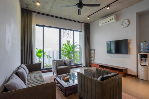 Spacious and bright 2 bedroom apartment with modern desgin for rent in Tay Ho