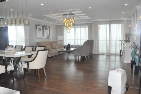 Modern apartment with 4 bedrooms for lease, Ciputra Tay Ho District.