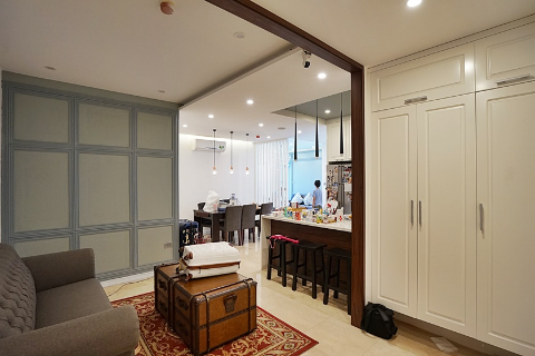 Beautiful and spacious 3 bedroom apartment with modern design for rent in Ciputra Hanoi